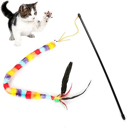 caterpillar cat toy