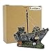 Bestgle Aquarium Ornament Wreck Sailing Fish Boat Sunk Ship Destroyer Fish Tank Decorations Resin