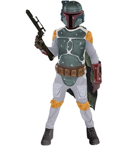 Amazon.com: Supreme Edition Boba Fett Costume X-Large Green