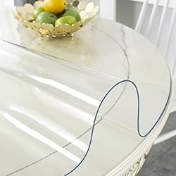 Deep Dream 2.0mm Thick 62 Inch Clear Round Table
