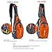 LC Prime Sling Bag Backpack Chest Shoulder Compact Fanny Sack Satchel Outdoor Bike nylon fabric Orange