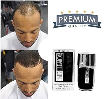 Hair Illusion Premium Hair Loss Concealer For Men Women 100