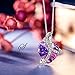 SIVERY Gifts for Women 'Love Heart' Necklace Pendant with Crystals, Jewelry for Women, Gifts for Mom