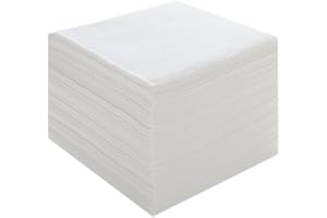 UKEENOR Disposable Cocktail Napkins Beverage Bar Napkins Linen-Like Bulk Square Napkins for Party and Wedding 4inch x 4inch F