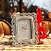 Giftgarden 5x7 Vintage Picture Frame for Wedding Family Photos, Desktop Vertically and Horizontally Display