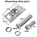 Sataway Bike Kickstand Adjustable Center Mount Aluminum Alloy Bicycle Kickstand for 24