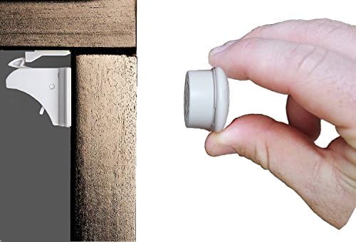 Magnetic Safety Locks for Cabinets, Drawers, and Cupboards. Child and Baby Proof Your Kitchen and Bathroom in 5 minutes. Simple Installation With No Tools or Drilling Required