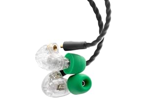 ADVANCED SOUND GROUP ADV. Model 3 Wired High-Resolution in-Ear Monitors (Clear)