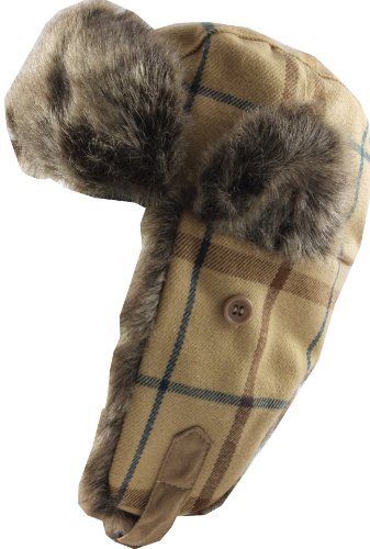 Chaos Brothers Big Girls' Gorgeous Girly Trapper Hat 58 Cm Brown