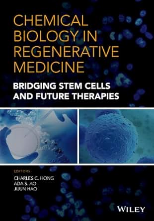 Amazon Com Chemical Biology In Regenerative Medicine