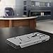 Zizo Bolt Series compatilbe with LG V20 Case Military Grade Drop Tested with Tempered Glass Screen Protector, Holster, Kickstand Gray Black