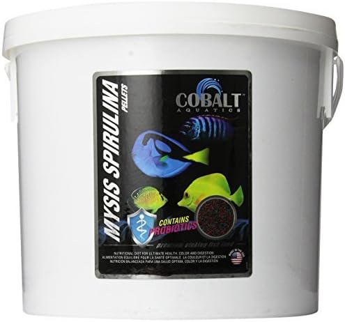 Cobalt Brand Mysis Spirulina Flake Fish Food, 2-Pound by Cobalt Brand