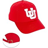 Desert Cactus University of Utah Baseball Hat UT Utes Brimmed Embroidered Hats Cap Adjustable Cloth Strap Adult Type B