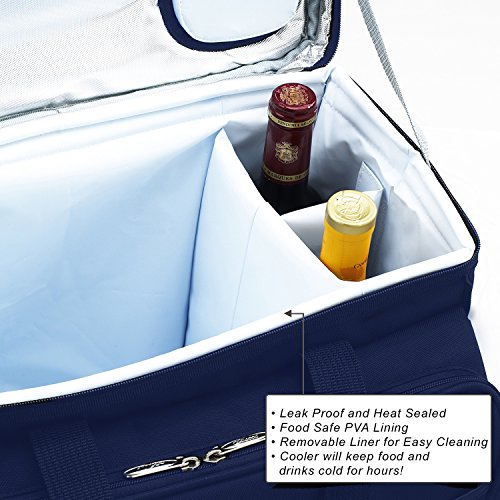 image for Picnic at Ascot Original Insulated Picnic Cooler with Service for 4 on