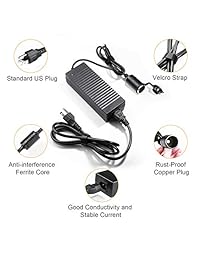 AstroAI Adaptador de CA a CC, 10 A, 120 W, 110   220 V a 12 V, enchufe para encendedor de coche, adaptador de corriente alterna para compresor de aire, inflador de neumáticos y otros dispositivos de 12 V de menos de 120 W, negro