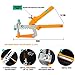 Tile Pliers Tile Locator Leveling System Floor Pliers Tile Installation Tool Stainless Steel Adjustable Tile Locator Wall Floor Spacers Adjustment