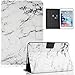 iPad Mini 4 Case, Dteck Slim Lightweight PU Leather Smart Cover Folio Case Stand with Auto Sleep / Wake Function for iPad Mini 4 (2015 Release) 7.9 inch iOS Tablet, Simple Marble