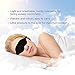 Matymats 3D Sleep Eye Mask for Sleeping Memory Foam Sleeping Mask Eye Bag with Adjustable Head Strap - for Relaxation Spa Meditation Yoga