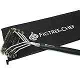Figtree-Chef Stainless Steel Wire Grill Cleaning Brush - Sturdy And Effective Outdoor BBQ Tool