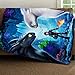 SMLBOO How to Train Dragon 3 The Hidden World Fleece Blanket Made Extra Large Size 60 x 80 INCH