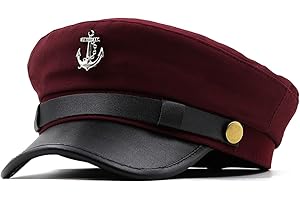 thuizen Anchor Mark Sailor Captain Newsboy Beret Hat