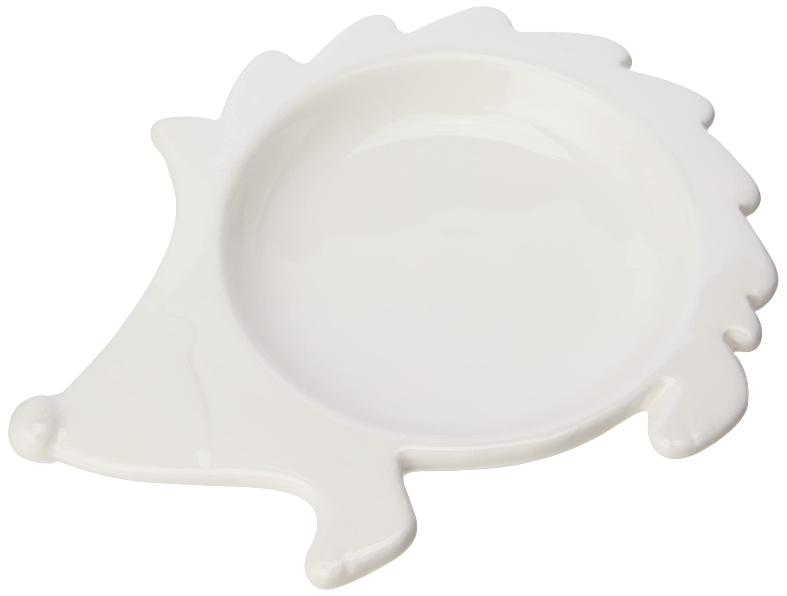 Baker Ross FE636 Porcelain Hedgehog Feeder - Pack of 2, Porcelain Painting Activities for Kids to Decorate, Ideal Outdoor Arts and Crafts Project