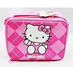 Hello Kitty Lunch Box Bag - Pink Checker