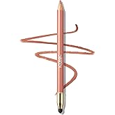 ICONIC LONDON Fuller Pout Sculpting Lip Liner | Blendable, Dual Ended Lip Liner with Creamy Colour and Lip Sponge for Buffing, Cruelty-Free, Vegan Makeup