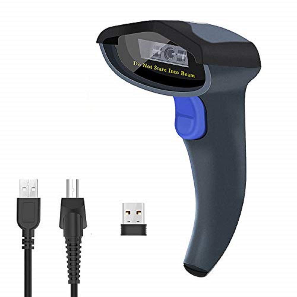 NETUM Bluetooth Barcode Scanner Handheld Wireless 1D CCD Bar Code Reader for Mobile Payment Computer Screen Support Android/iOS /Windows