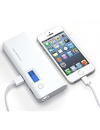 50000 mAh Dual USB Banco de alimentación externa cargador portátil LCD LED para teléfono celular nosotros