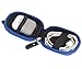 Travel Case for Airpods Case; Otium Bluetooth Headphones; Powerbeats3 Wireless in-Ear; Sennheiser CX 685, OCX 685i, PMX 685i; Skullcandy Ink'd 2 Earbud, TaoTronics TT-BH06, Black with Blue Zip
