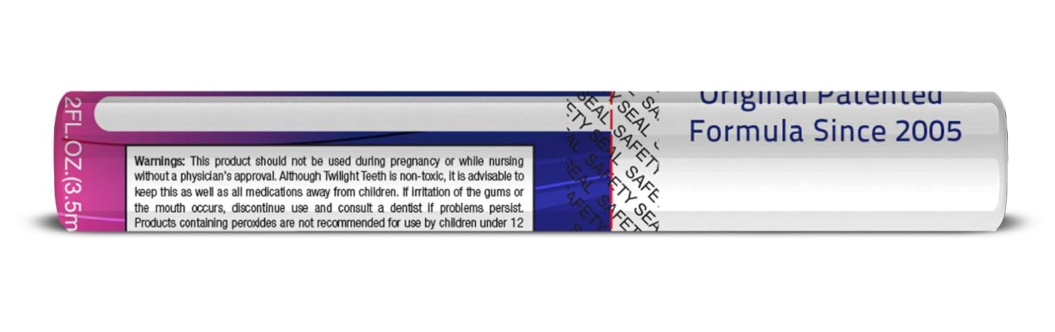 Twilight Teeth – Whitening Kit – Specially Designed Kit Includes Whitener Gel, Mouthpiece For Tanning Bed Use & A Powerful UV Light Mouthpiece For At Home Whitening – No Rinse Gel Whitener Formula: Beauty