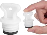 HOMSFOU Hot Water Bottle Stoppers 2pcs Rubber Sealing Caps 21mm view 7