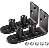Ball Bearings Design!!!New Upgraded 2 Pcs Barn Door