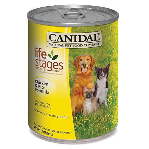 CANIDAE All Life Stages Dog Wet Food Chicken & Rice Formula, 13 oz (12-pack)