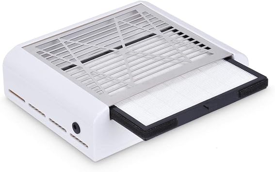 Aspirateur A Ongles De Table Pour Poussiere Des Ongles Aspiration Forte Pour Manucure Et Pedicure 40 W Avec Filtre Grille Amazon Fr Beaute Et Parfum