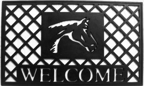 Home & More 90005 Natural Rubber Stallion Doormat