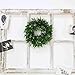 LaHomey 11-Inch Boxwood Wreath, Green Garland for Home Wedding Decoration