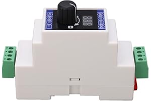 WALFRONT 4-20mA Current Signal Generator, Adjustable Current Simulator with 3-Digit Display Analog Simulator for PLC Panel Debugging, Rail Installation for Industrial Equipment Testing