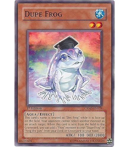 Amazon.com: Yu-Gi-Oh! - Flip Flop Frog (CRMS-EN029