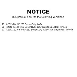 Front Wheel Bearing And Hub Assembly Pair For Ford