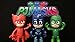 PJ MASK POSEABLE DELUXE TALKING FIGURE SET