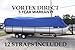BRAND NEW VORTEX BLUE 24' ULTRA 3 PONTOON/DECK BOAT COVER, HAS ELASTIC AND STRAPS , IDEAL FOR 22'1" TO 23' TO 24' FT LONG, UP TO 102" BEAM (FAST SHIPPING - 1 TO 4 BUSINESS DAY DELIVERY) primary