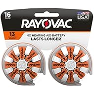 Rayovac Hearing Aid Batteries Size 13 (16-Pack)