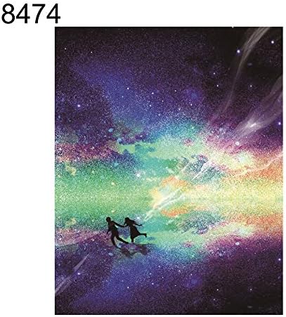 good01 Big Diamond Painting Shop, DIY 5D Full Diamond Painting Aurora Landscape Resin Cross Stitch Handmade Decor