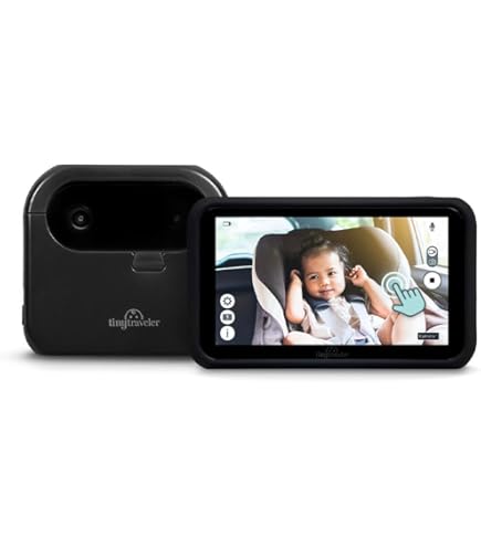 Baby Car Portable Baby Monitor Travel Screen‌ Plug Play Portable