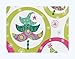 Whimsical CHRISTMAS TREES & SNOWFLAKES Gift Wrap Paper - 16 Foot Roll