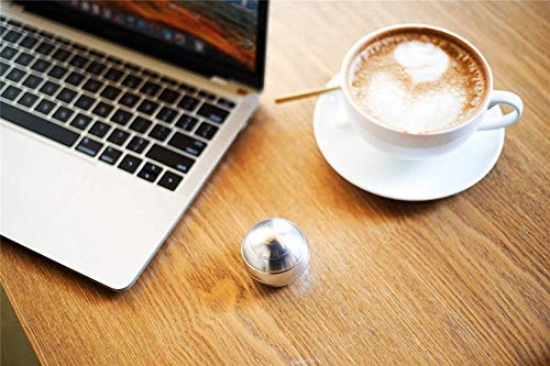 Kinetic Desk Toy Stress Relief Toys Office Executive Toys Metal Fidget Spinner Ball with Optical Illusion for Adults & Kids, Anti Anxiety ADHD Relieve Stress Inspire Inner Creativit