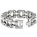Trendsmax 23mm Heavy Mens Silver Tone Biker Motorcycle Chain 316L Stainless Steel Bracelet 7-11inch