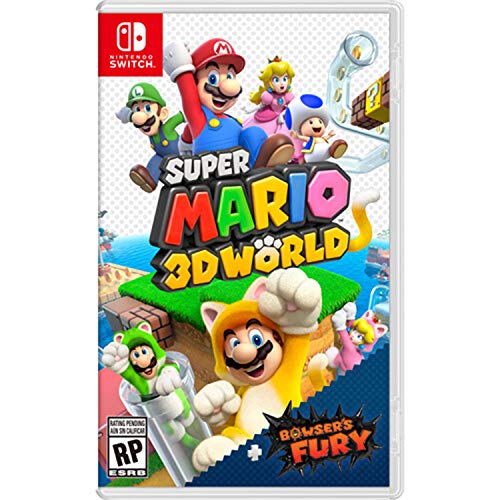 Super Mario 3D World + Bowser's Fury Game Bundle with Minecraft